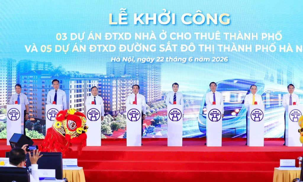 khởi công 5 tuyến metro hà nội